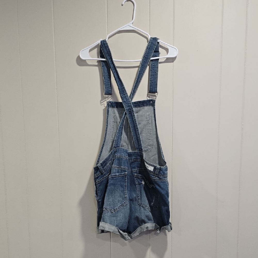 SALE!! Trendy Blue Denim Overalls - Picture 10 of 13
